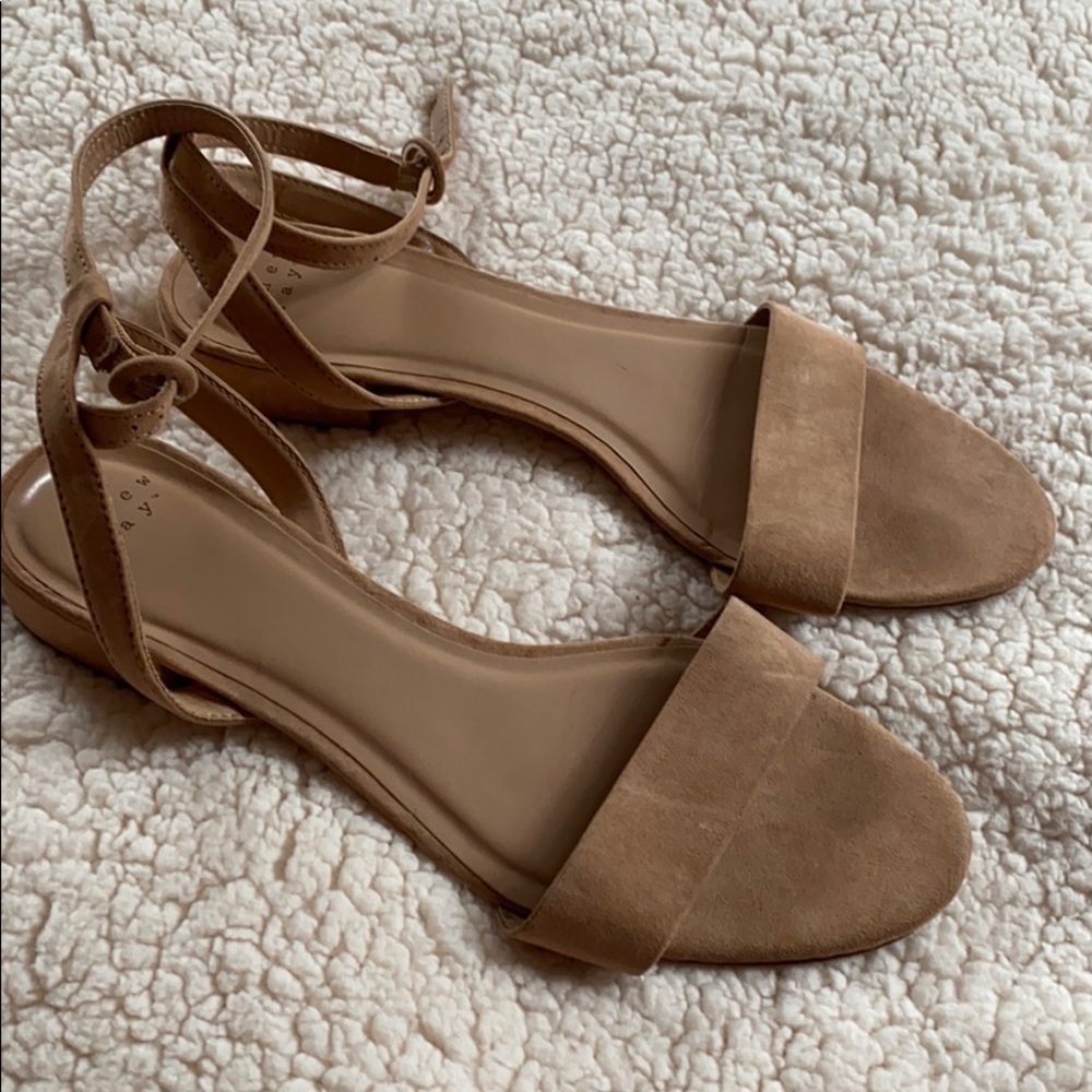 Wrap around ankle sandals
